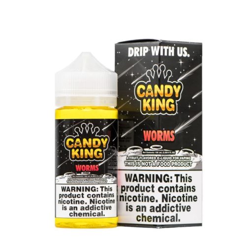 candy king sour worms 100ml eliquid 967153