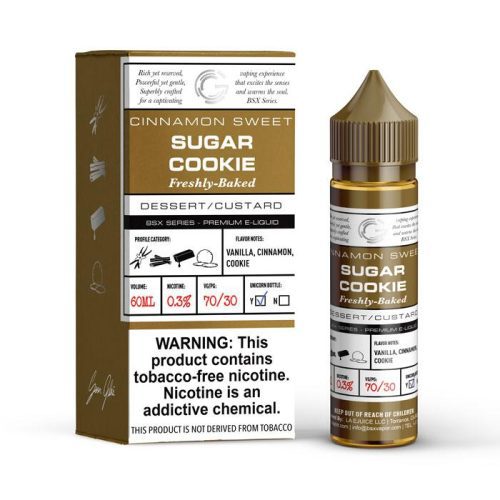 glas basix series sugar cookie 60ml eliquid 570667