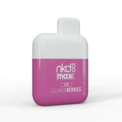 Naked100 Max Disposable 4500 Puffs | 10mL - Ice Guava Berries