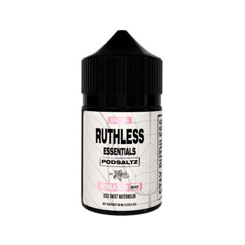 Watermelon Rush On Ice | Ruthless Essentials Salts | 60mL | 35mg | Bottle Only